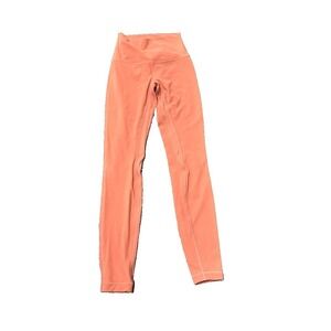 Lululemon Align Legging orange peach size 2 High Rise Pant Full Length